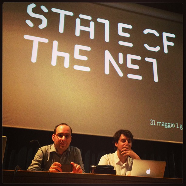 Almost ready for the official @stateofthenet launch #sotn13